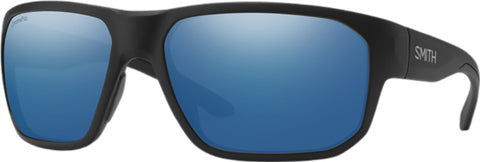 Smith Optics Arvo Sunglasses - Matte Black - ChromaPop Polarized Blue Mirror Lens - Men's