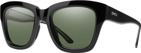 Smith Optics Sway Sunglasses - Black - ChromaPop Gray Green Lens - Women's