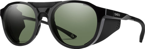 Smith Optics Venture Sunglasses - Black - ChromaPop Polarized Gray Green Lens - Unisex