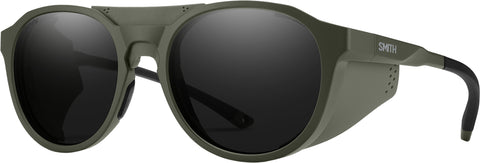 Smith Optics Venture Sunglasses - Black - ChromaPop Polarized Gray Green Lens - Unisex