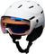 Smith Optics Survey MIPS Helmet with ChromaPop Photochromic Goggles - Unisex - Matte White - Chromapop Photochromic Rose Flash