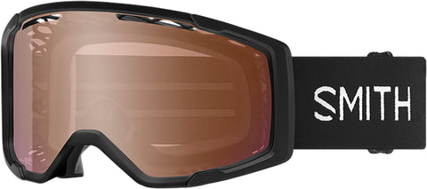 Smith Optics Rhythm MTB Goggles - Black - ChromaPop Contrast Rose Flash Lens