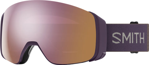 Smith Optics 4D Mag Goggles - Crimson - ChromaPop Everyday Rose Gold Mirror Lens