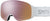 Smith Optics 4D MAG S Goggles - Unisex - White Chunky Knit - ChromaPop Everyday Rose Gold Mirror