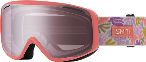Smith Optics Rally Goggles - Black - Red Sol-X Mirror Lens