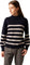 Saint James Lugano Striped Jumper - Women's - Navy - Gris