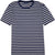 Saint James Plouider Striped T-Shirt - Men's - Marine - Ecru