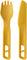 Sea to Summit Passage Cutlery Set - 2 Piece - Arrowwood Yellow