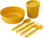 Sea to Summit Passage Dinnerware Set 1-person  - Spicy Orange