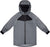 Stonz Rain Jacket - Little Kids - Heather Grey