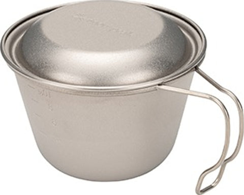 Snow Peak Deep Titanium Backpacker's Cup with Lid