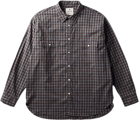 Snow Peak Organic Cotton Ombre Check Shirt - Unisex