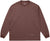 Snow Peak Organic Cotton Mercerized Border Long Sleeve T-Shirt - Men's - Brown