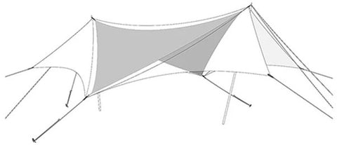 Snow Peak Hexa Evo Takibi Inner Tarp