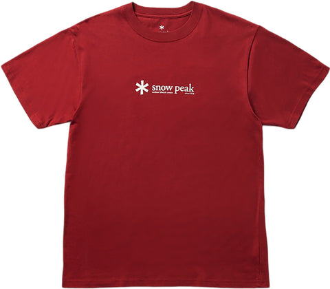 Snow Peak Soft Cotton Logo Short Sleeve T-Shirt - Men's