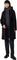 SOIA & KYO Adeline Slim-Fit Mixed Media Wool Coat with Removable Bib and Hood - Women's - Black
