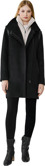 SOIA & KYO Kiana Wool Coat - Women's 