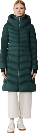 SOIA & KYO Lita-U Midi Down Coat with Hood - Women's 