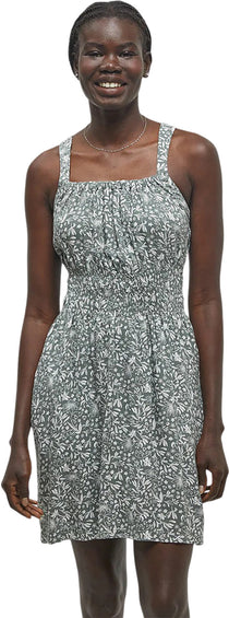 tentree EcoWoven Crepe Smocked Dress - Women's