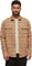 tentree Colville Quilted Long Sleeve Shirt - Men's - Camel Heather - Geo Mountain