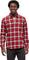 tentree Kapok and Organic Cotton Longsleeve Button Down Shirt - Men's - Crimson - Arbutus Plaid
