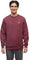 tentree Reynard Quilted Classic Crew Neck Sweatshirt - Men's - Deep Burgundy Heather
