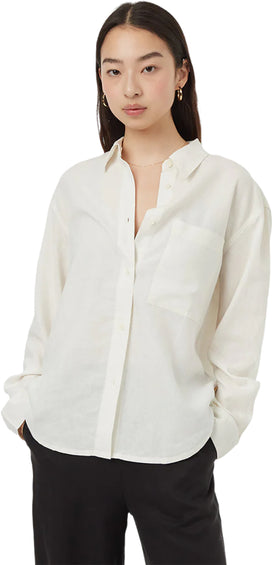 tentree Hemp Button Front Shirt - Women's