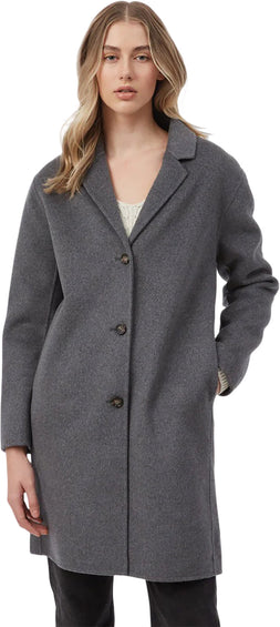 tentree Wool Longline Coat - Women's