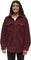 tentree Recycled Boucle Fleece Jacket - Women's - Deep Burgundy