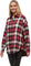 tentree Fernwood Flannel Shirt - Women's - Crimson - Lodge Plaid