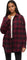 tentree Fernwood Flannel Shirt - Women's - Deep Burgundy - Shadow Plaid
