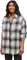tentree Fernwood Flannel Shirt - Women's - Meteorite Black - Lodge Plaid
