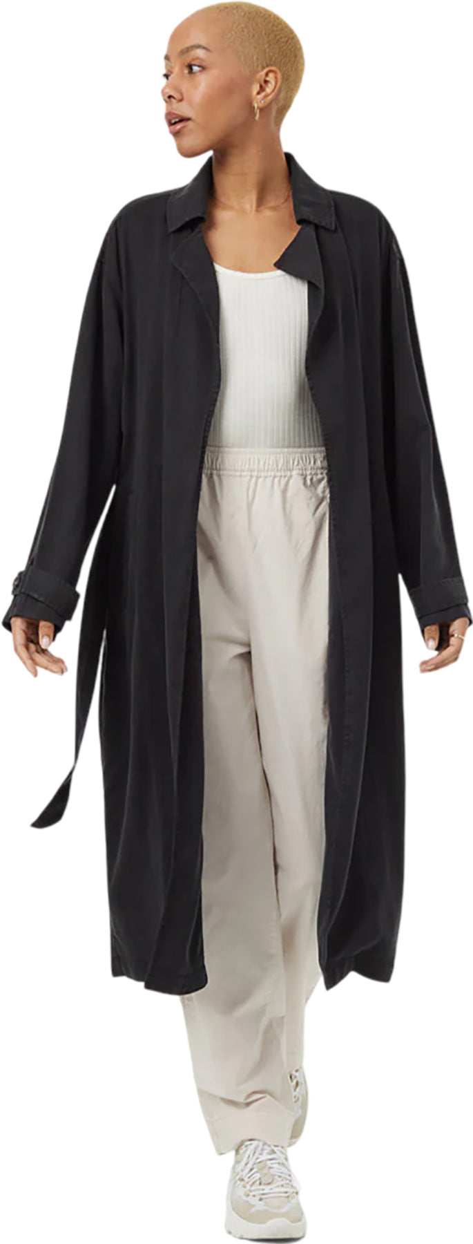tentree Tencel Trench Coat Women's Altitude Sports