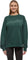 tentree Juniper Outline Crew Neck Sweatershirt - Women's - Forest Pine - Jade