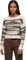 tentree Prospect Sweater - Women's - Warm Oak Heather - Abstract Stripe