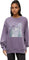 tentree Alpine Oversized Crew - Women's - Smokey Violet - Grey Dawn