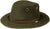 Tilley TWC7 Outback Waxed Cotton Hat - Unisex - Green - British Tan