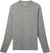 Tilley Merino Long Sleeve T-Shirt - Men's - Grey Mix