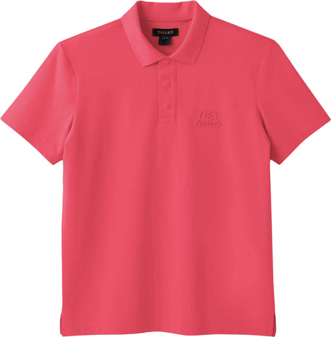 Tilley Pique Polo with 3D Logo - Men's