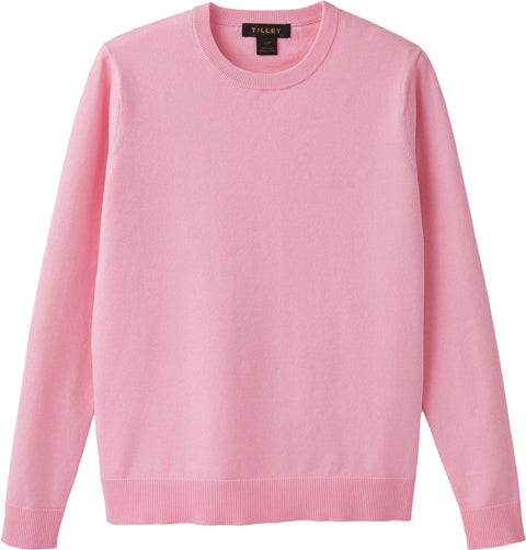 Tilley High Twist Cotton Crew Neck Sweater - Men's