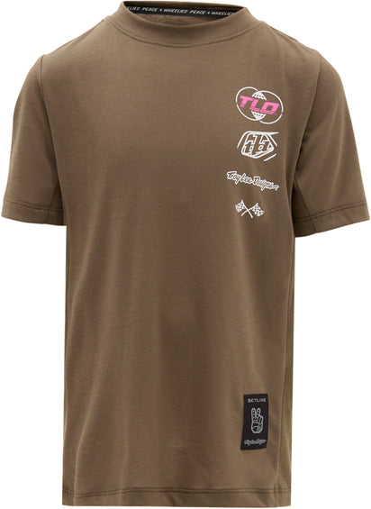 Troy Lee Designs Skyline Ride Short Sleeve T-Shirt - Youth