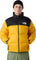 The North Face 1996 Retro Nuptse Jacket - Men’s - Summit Gold - Recycled TNF Black