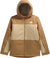 The North Face Freedom Insulated Jacket - Boys - Utility Brown - Khaki Stone
