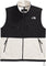 The North Face Retro Denali Vest - Men’s - White Dune - TNF Black