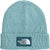The North Face TNF Logo Box Cuffed Beanie - Unisex - Blue Eclipse - Space