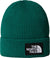 The North Face TNF Logo Box Cuffed Beanie - Unisex - Evergreen