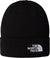The North Face TNF Logo Box Cuffed Beanie - Unisex - TNF Black