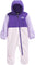The North Face Glacier One-Piece - Baby - Peak Purple - Lite Lilac - Pale Blossom