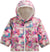 The North Face Shasta Reversible Full-Zip Print Hooded Jacket - Baby Girl - Lite Lilac Lens Flare Print