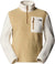 The North Face Yumiori ¼ Zip Fleece Jacket - Women's - Khaki Stone - White Dune - Utility Brown